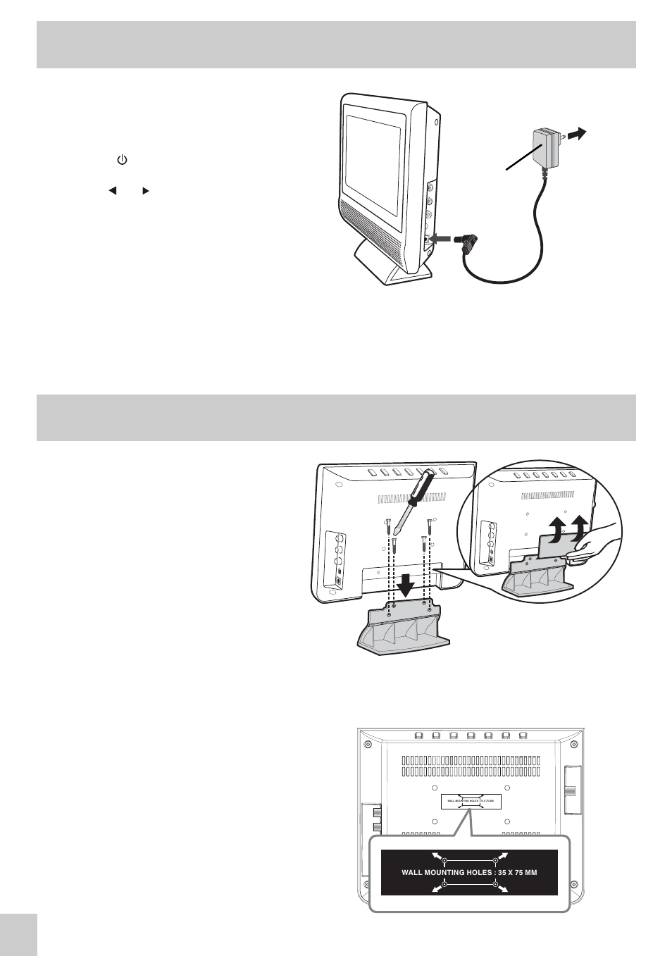 Connections, Installation | Audiovox PLV16081 User Manual | Page 9 / 16