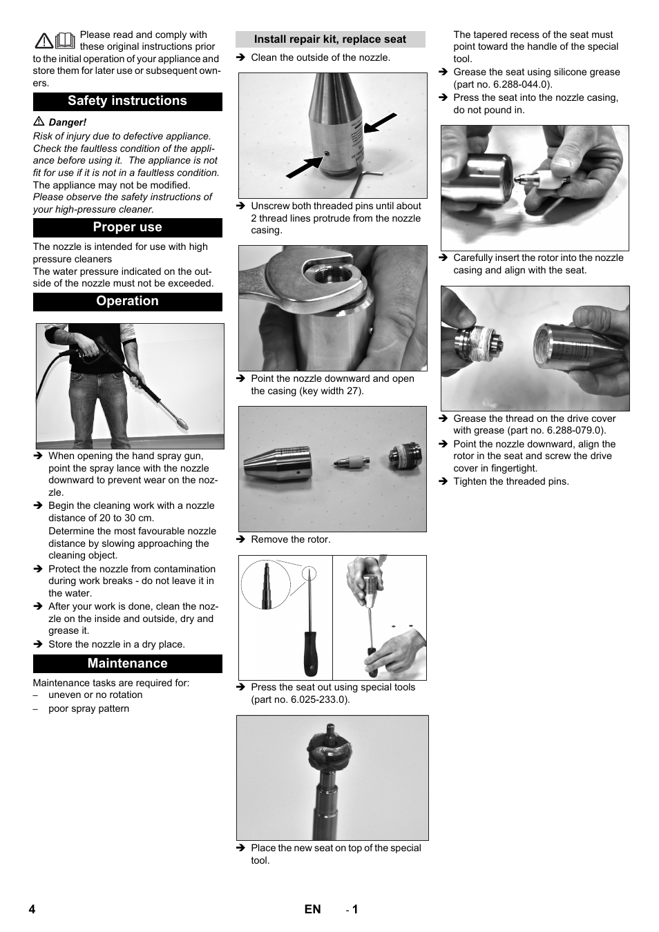 English | Karcher HD 13-35 Pe User Manual | Page 4 / 32