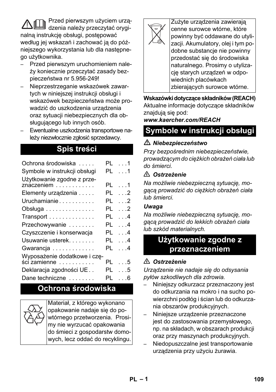 Karcher IVC 60-30 Ap User Manual | Page 109 / 172