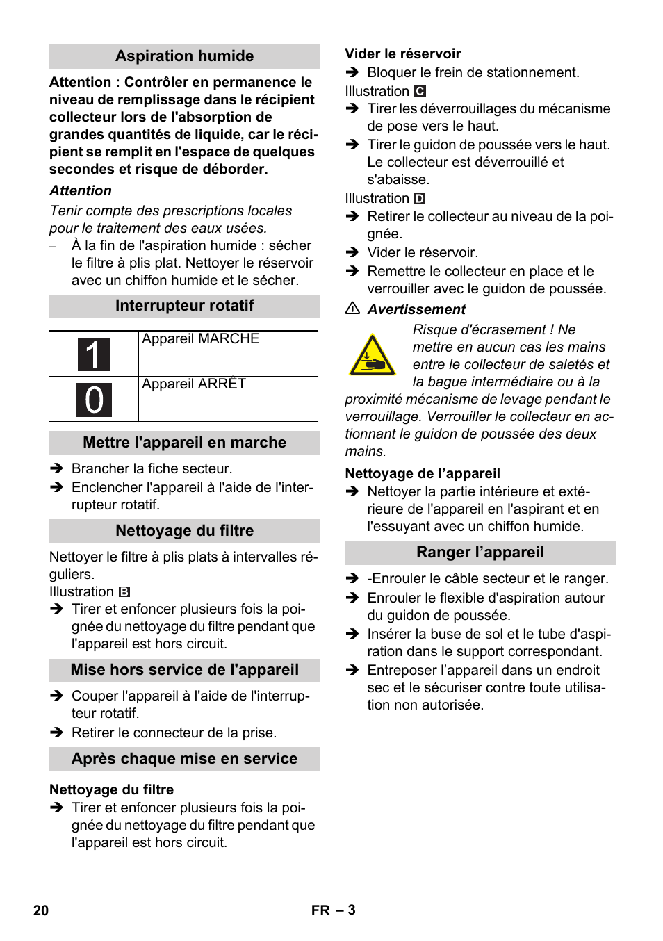 Karcher IVC 60-30 Ap User Manual | Page 20 / 172