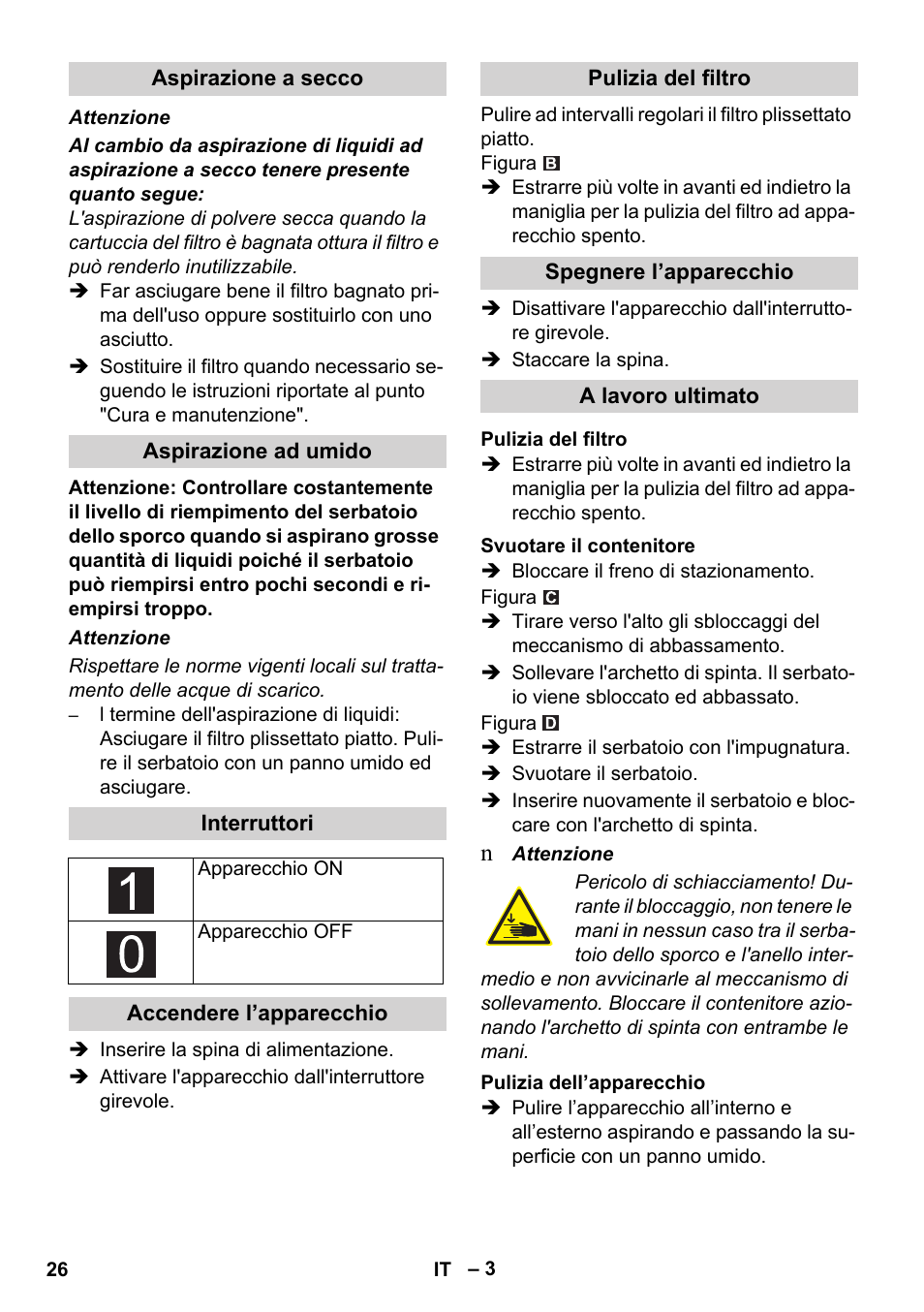 Karcher IVC 60-30 Ap User Manual | Page 26 / 172