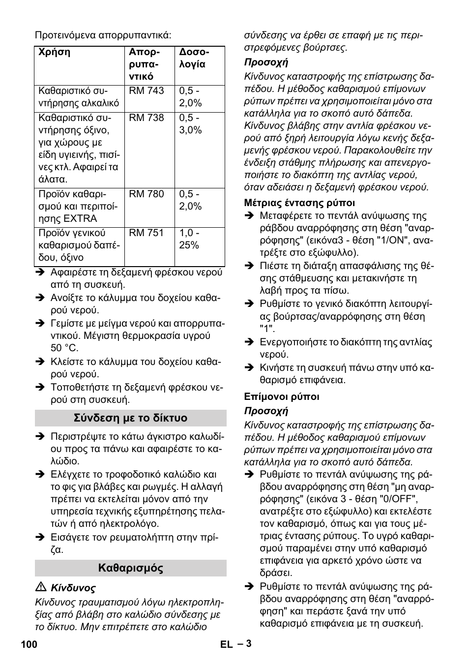 Karcher BR 30-4 C User Manual | Page 100 / 242