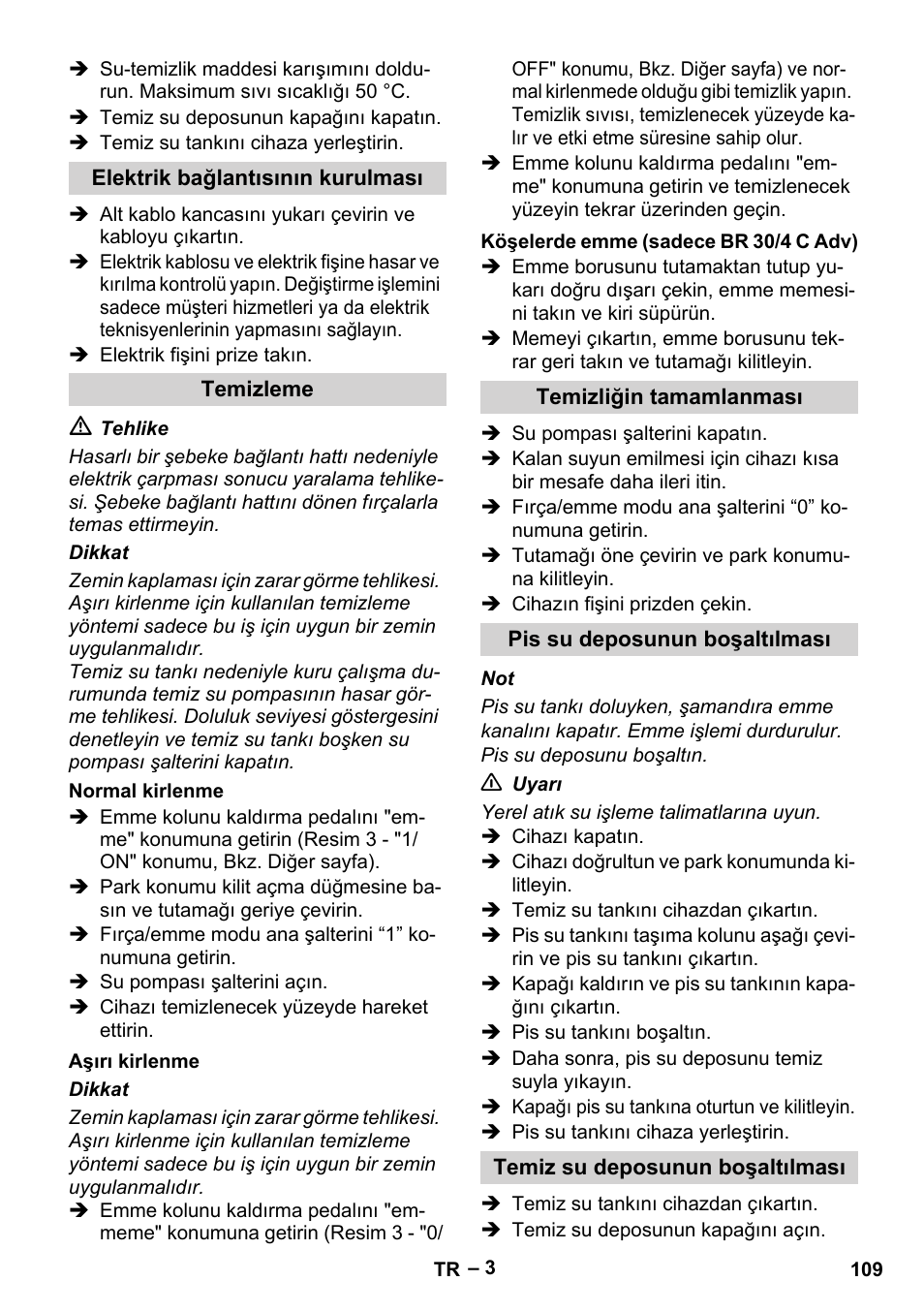 Karcher BR 30-4 C User Manual | Page 109 / 242