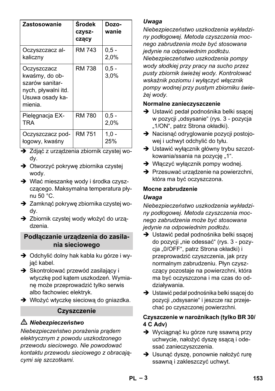 Karcher BR 30-4 C User Manual | Page 153 / 242