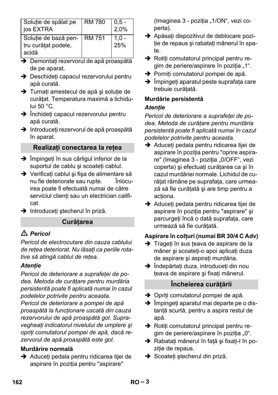 Karcher BR 30-4 C User Manual | Page 162 / 242