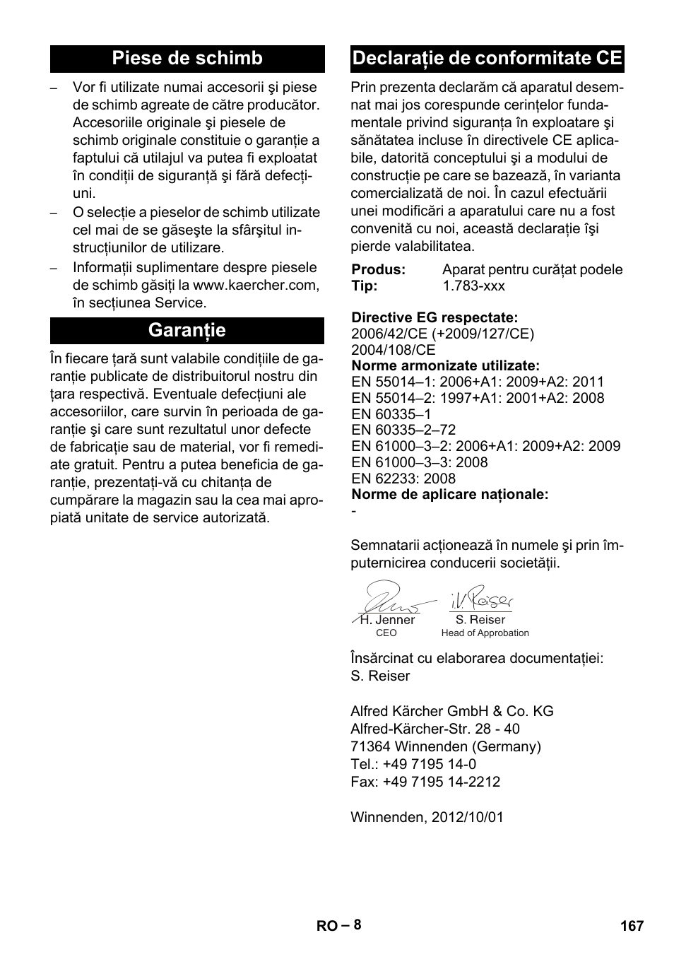 Karcher BR 30-4 C User Manual | Page 167 / 242