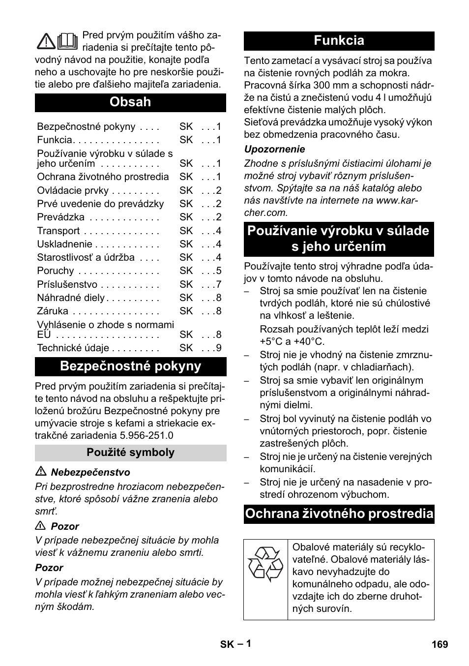 Karcher BR 30-4 C User Manual | Page 169 / 242