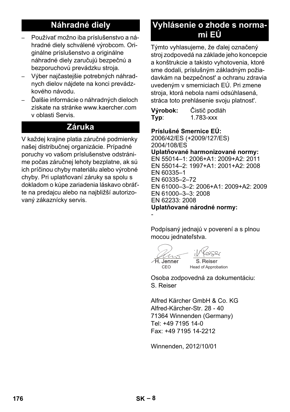 Karcher BR 30-4 C User Manual | Page 176 / 242