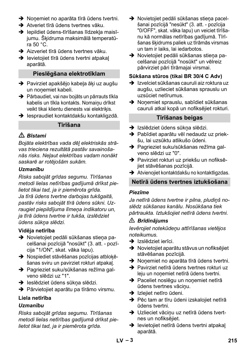 Karcher BR 30-4 C User Manual | Page 215 / 242