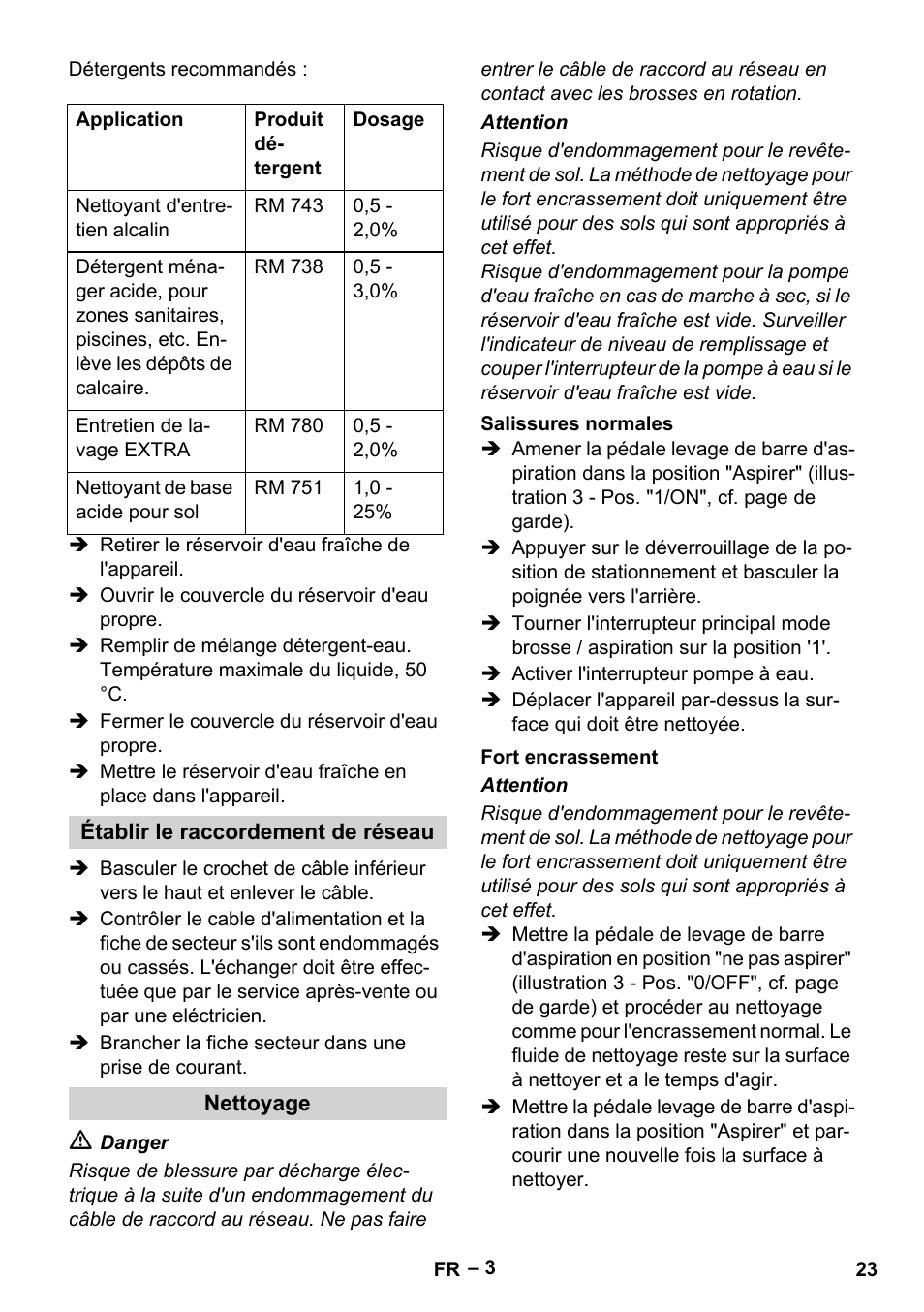 Karcher BR 30-4 C User Manual | Page 23 / 242