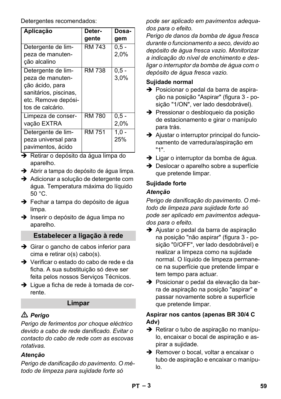 Karcher BR 30-4 C User Manual | Page 59 / 242