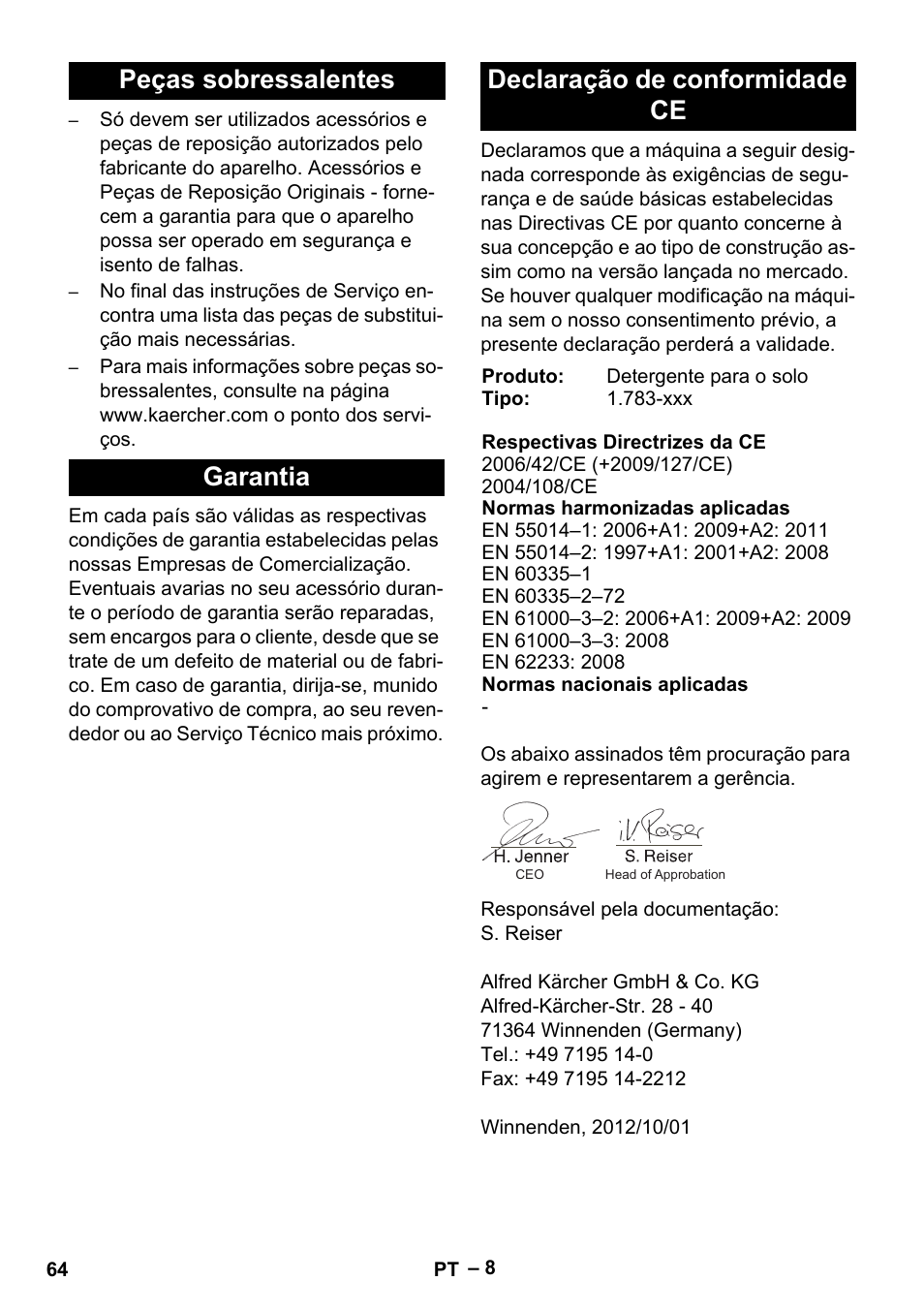 Karcher BR 30-4 C User Manual | Page 64 / 242