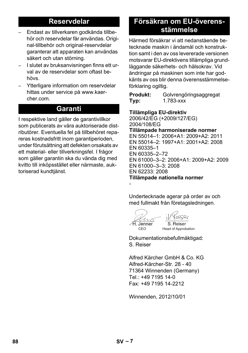 Karcher BR 30-4 C User Manual | Page 88 / 242