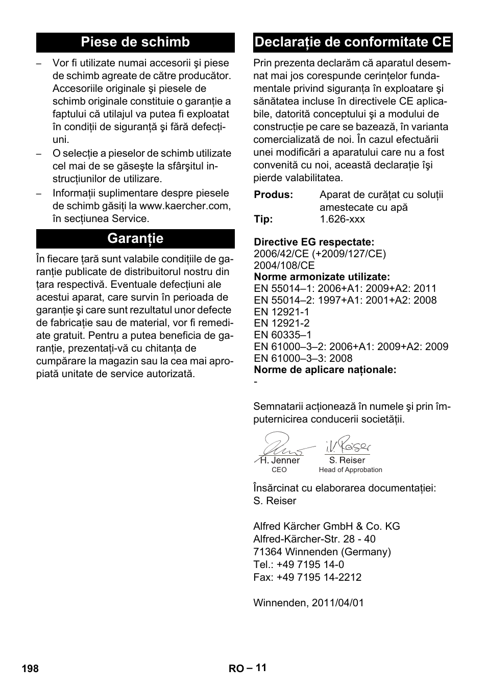 Karcher PC 100 M2 BIO User Manual | Page 198 / 232