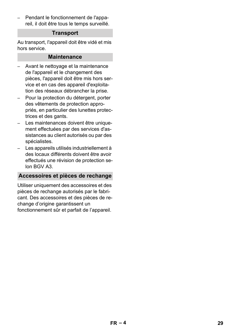 Karcher PC 100 M2 BIO User Manual | Page 29 / 232