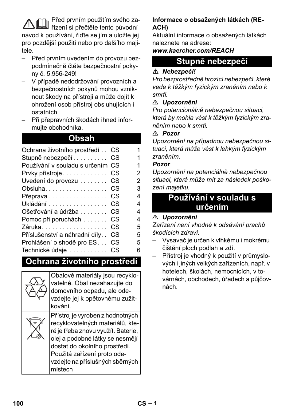 Karcher NT 25-1 Ap User Manual | Page 100 / 180