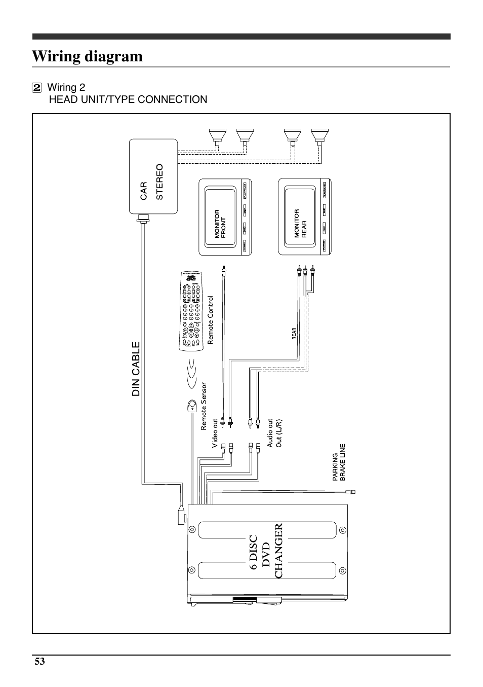 Wiring diagram | Audiovox PAV6D User Manual | Page 56 / 58