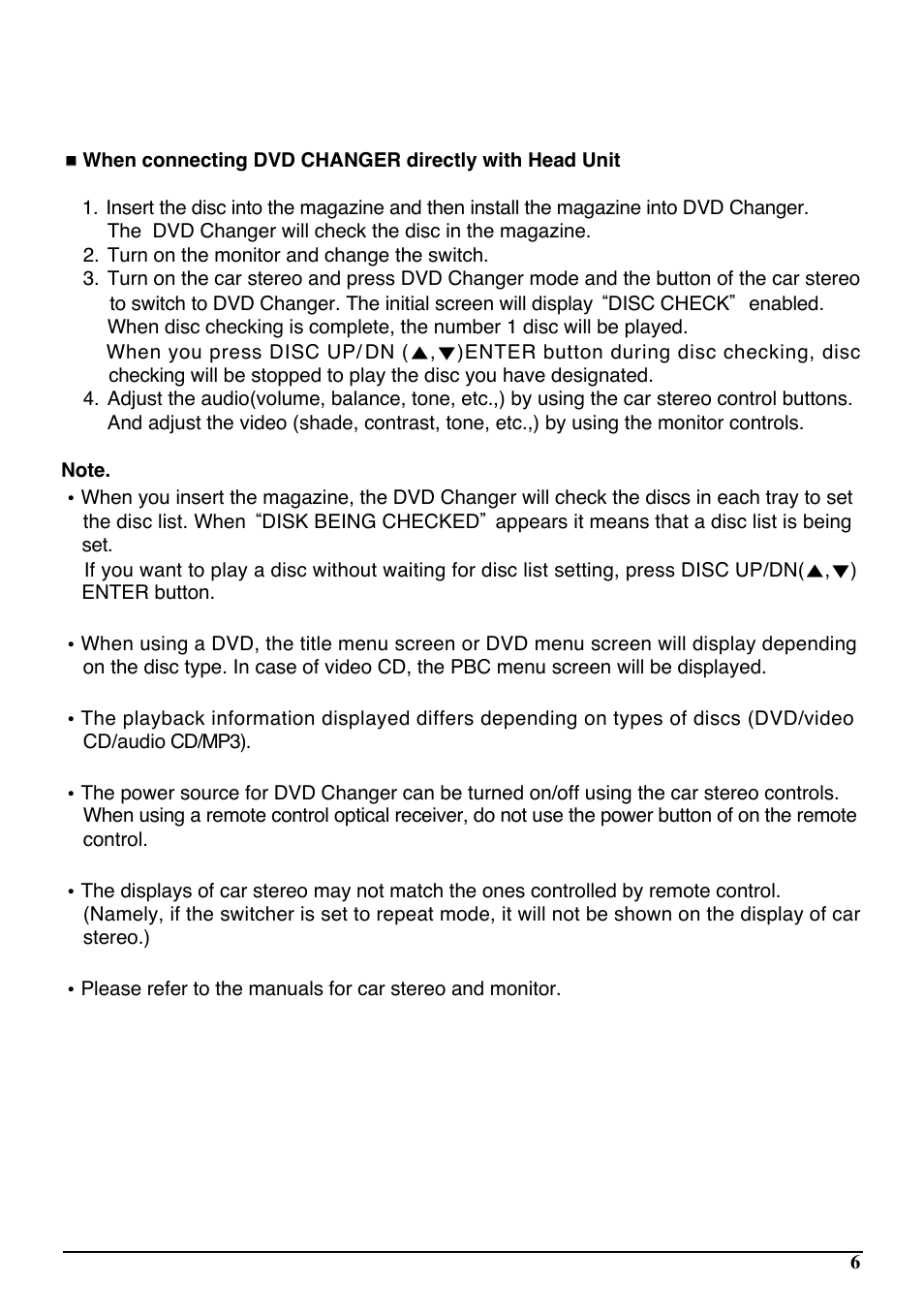 Audiovox PAV6D User Manual | Page 9 / 58