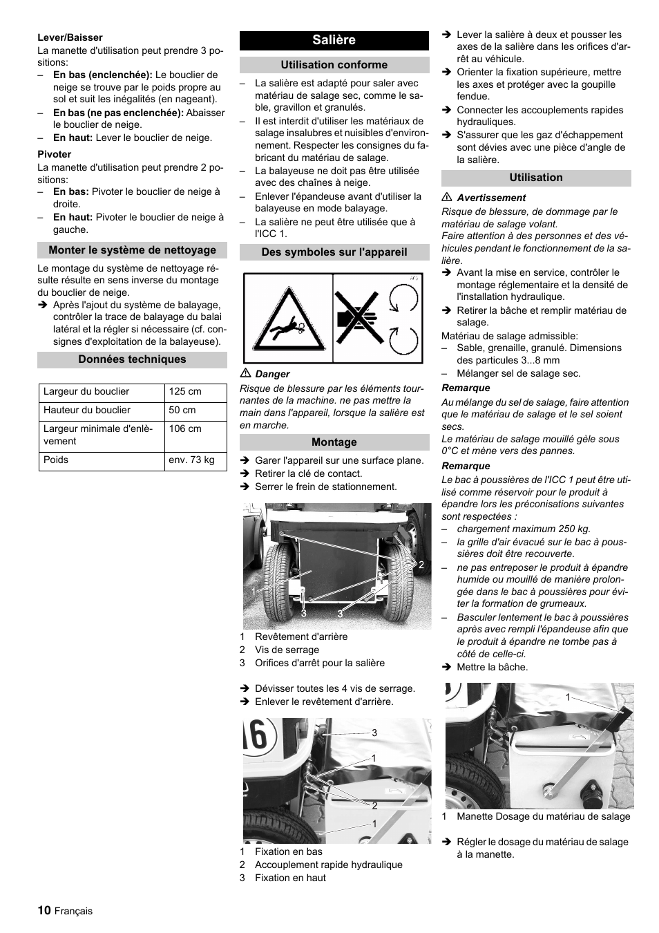 Salière | Karcher ICC 1 D Adv User Manual | Page 10 / 12