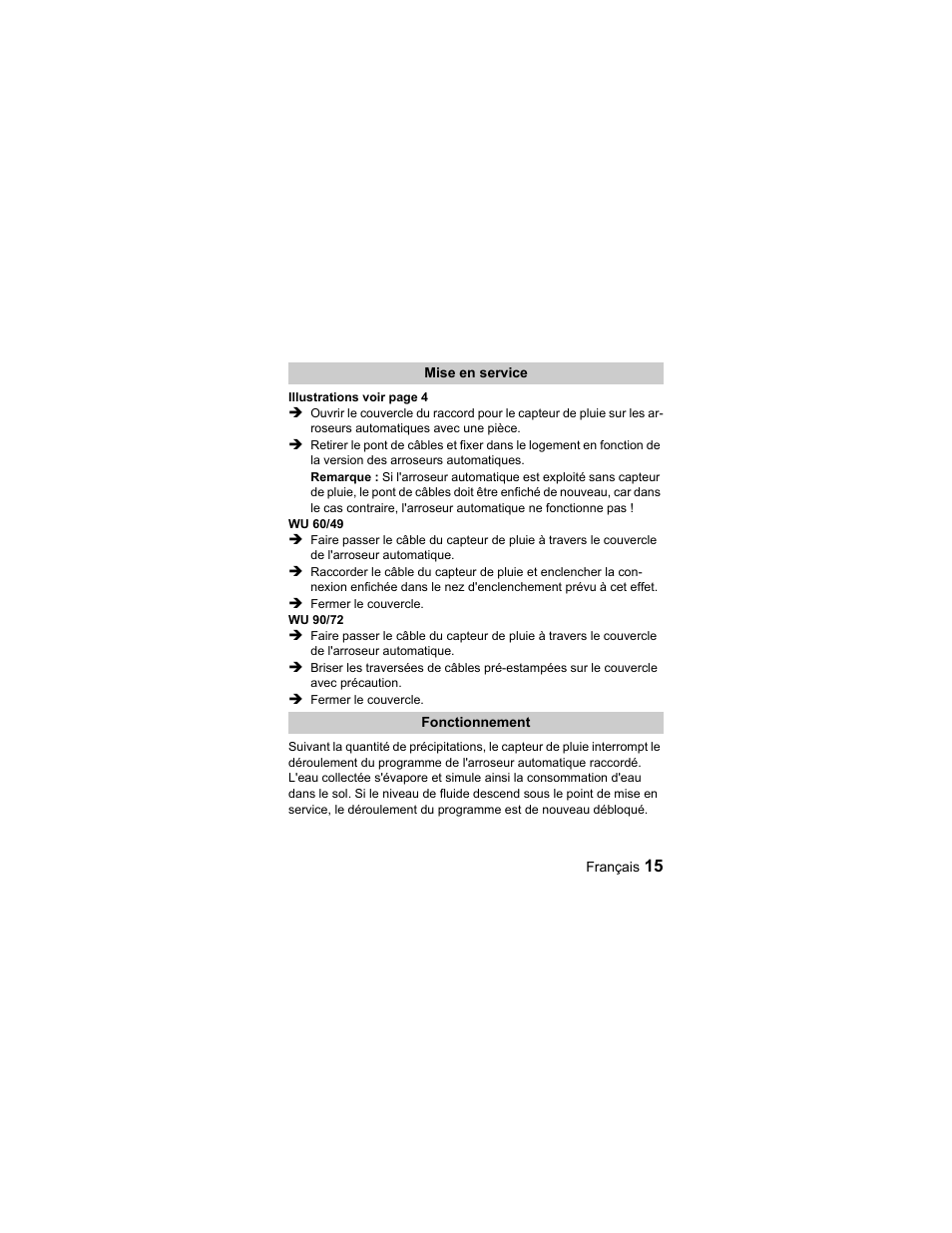 Karcher Sensore pioggia User Manual | Page 15 / 38