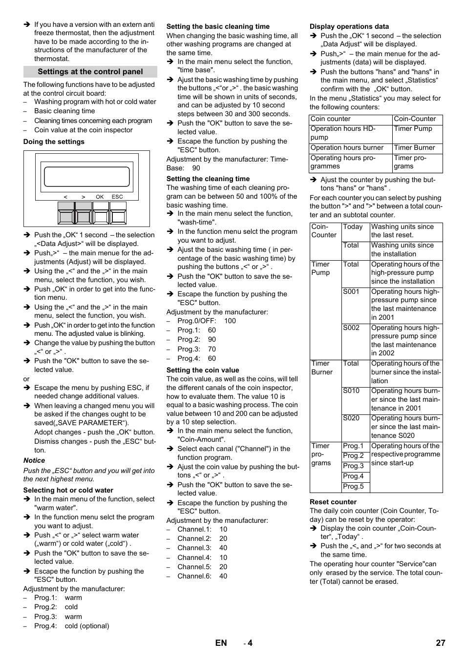 Karcher SB-WASH 50-10 User Manual | Page 27 / 542