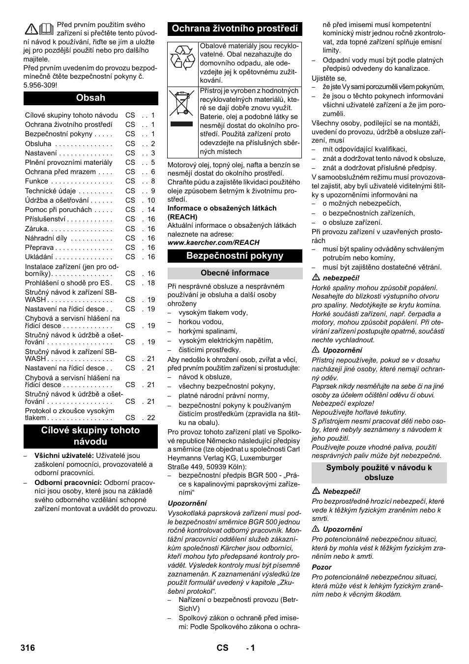 Karcher SB-WASH 50-10 User Manual | Page 316 / 542