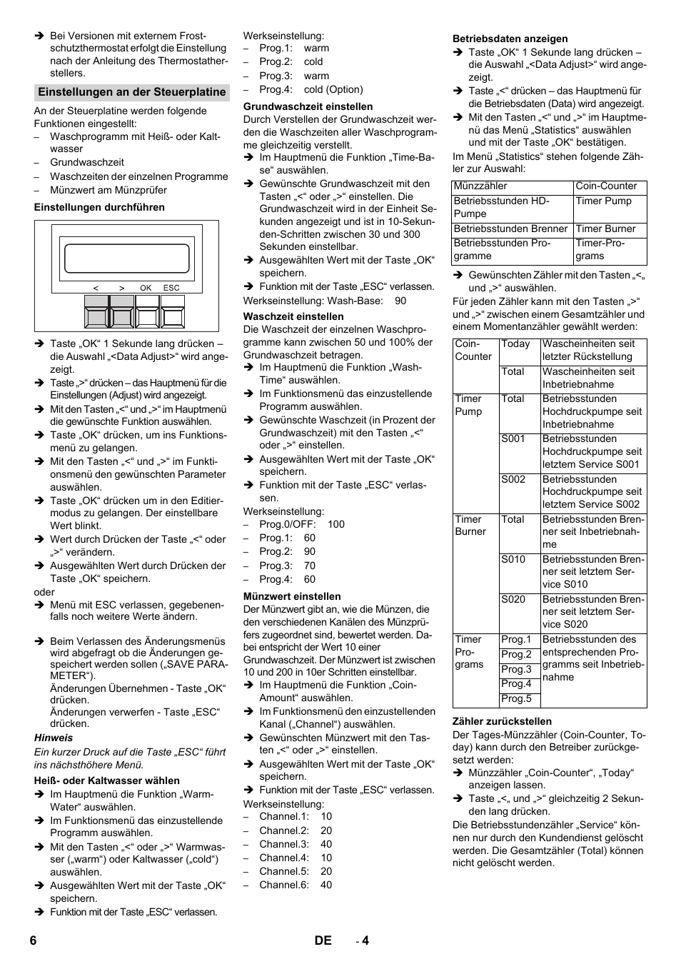 Karcher SB-WASH 50-10 User Manual | Page 6 / 542