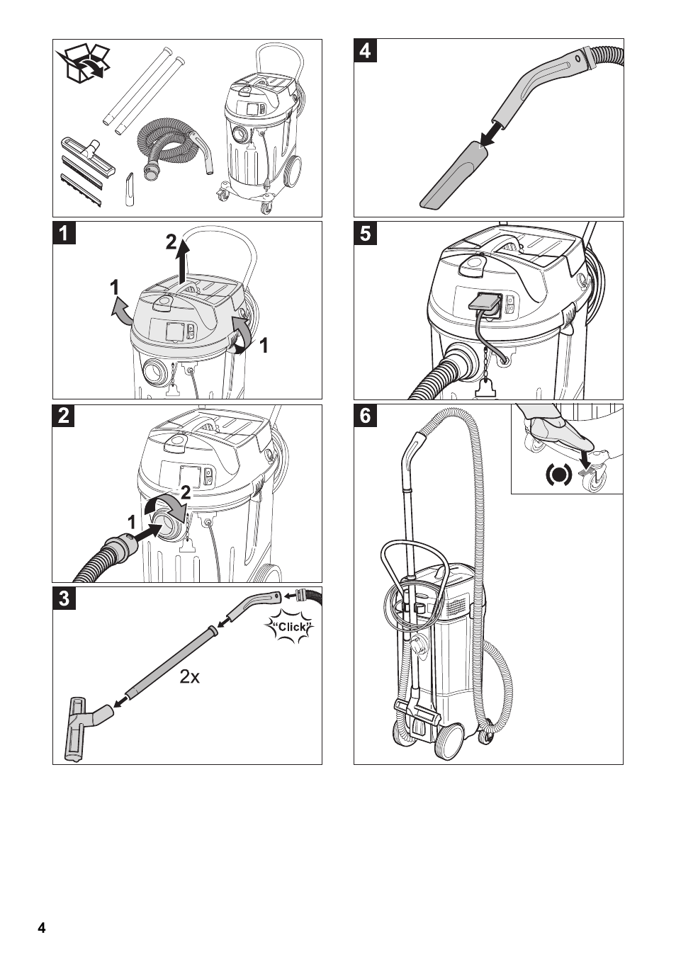 Karcher NT 611 Eco K User Manual | Page 4 / 204