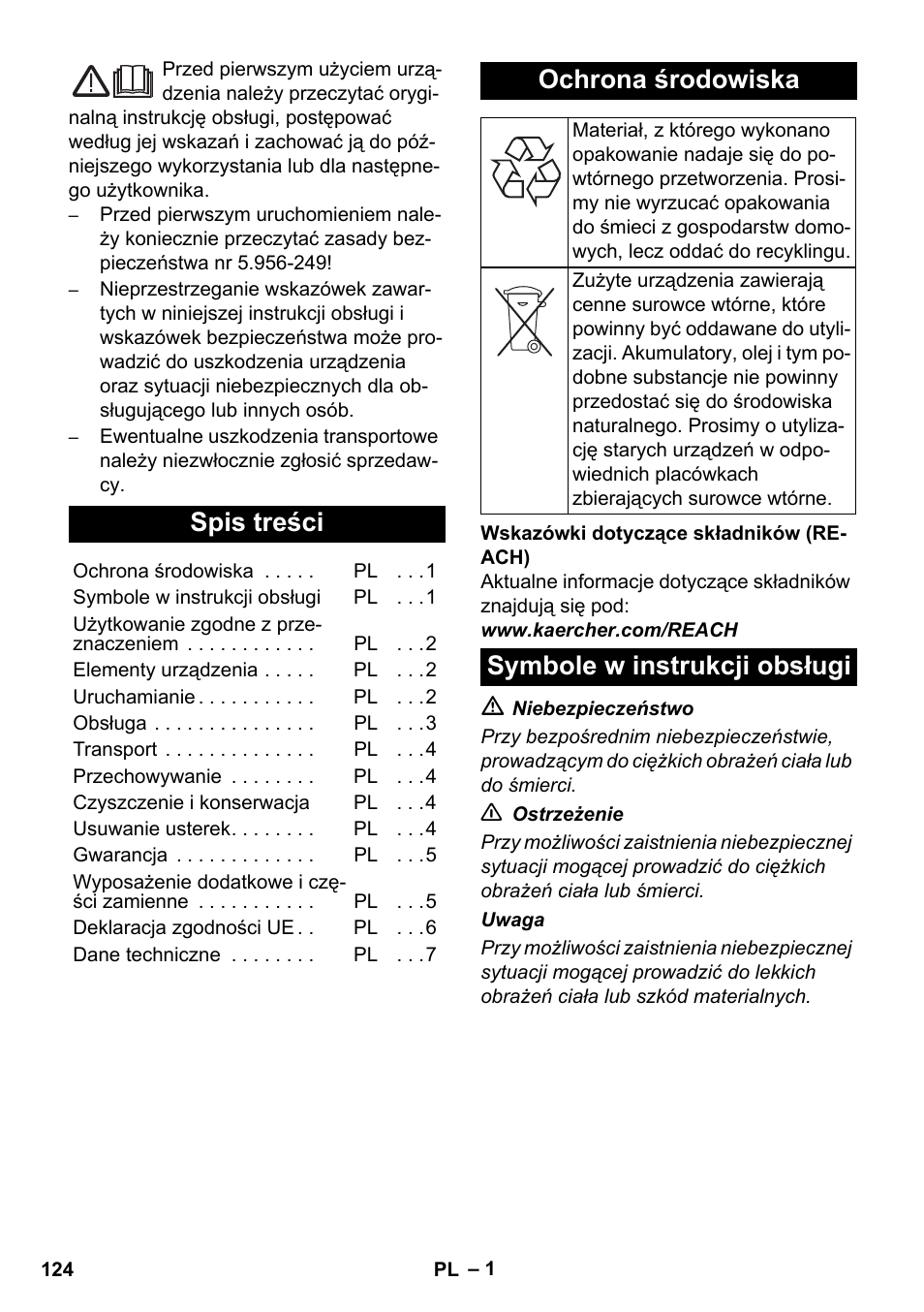 Karcher NT 14-1 Ap Te Adv User Manual | Page 124 / 200