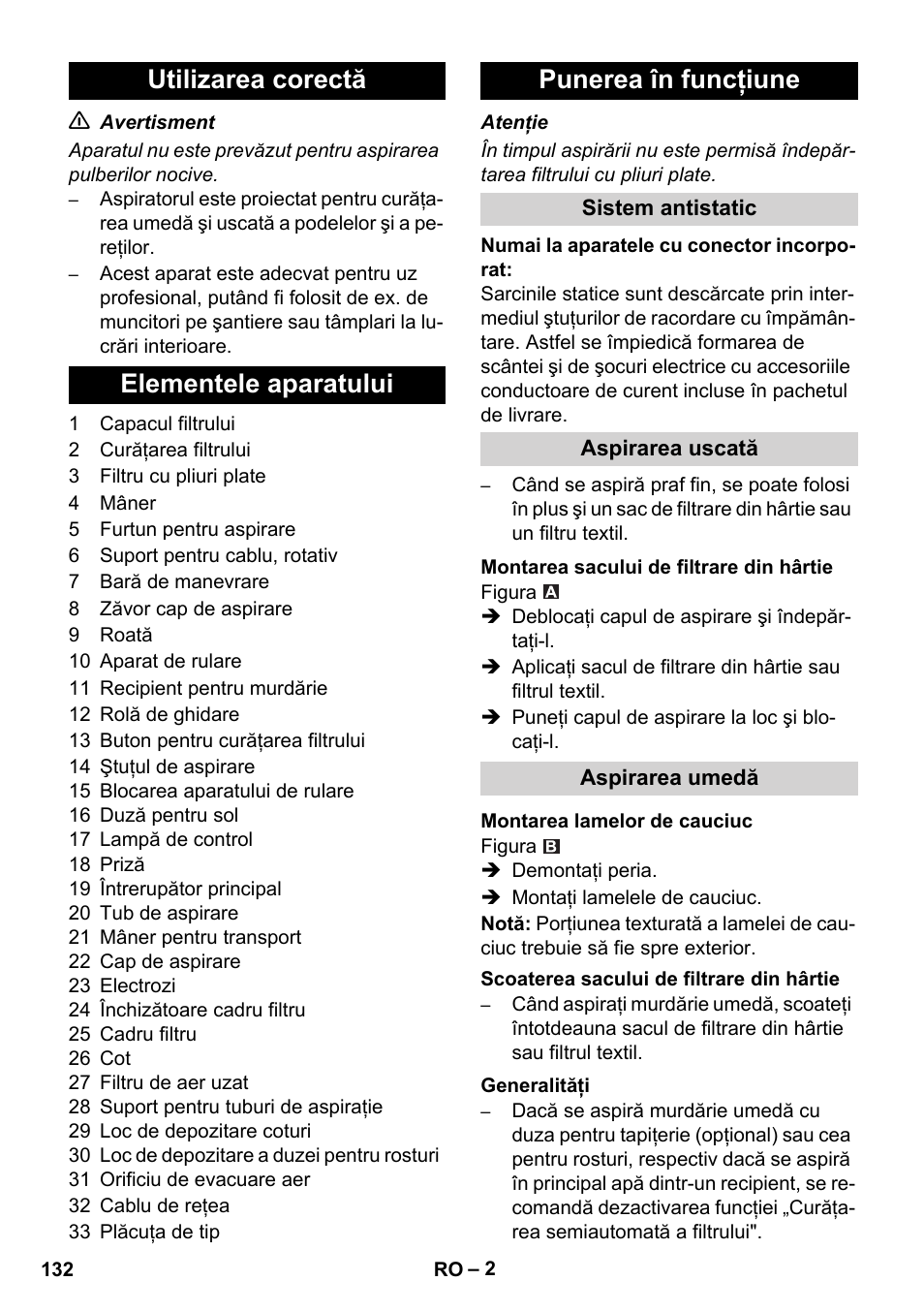 Karcher NT 14-1 Ap Te Adv User Manual | Page 132 / 200
