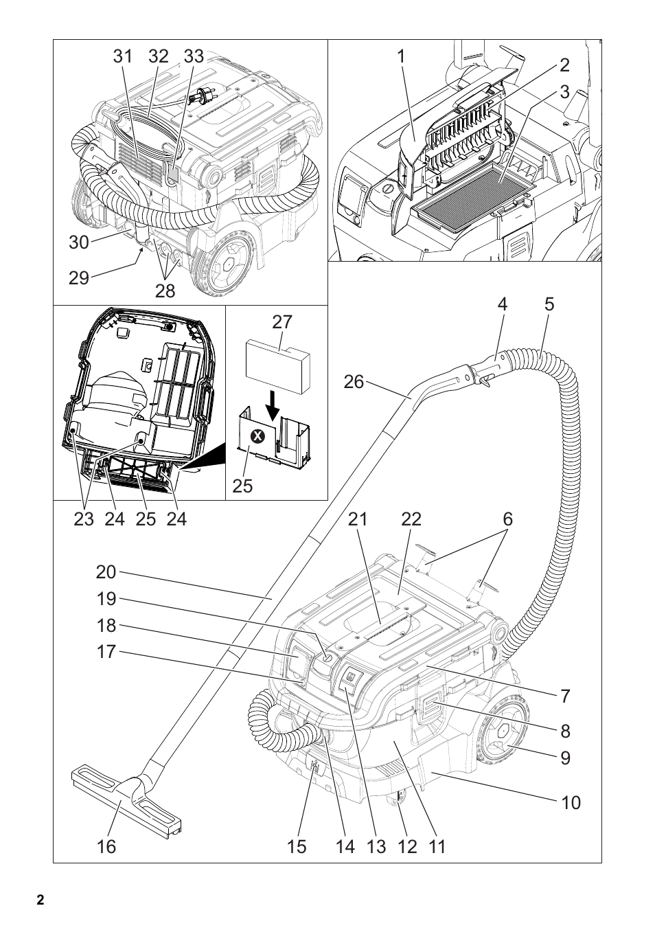 Karcher NT 14-1 Ap Te Adv User Manual | Page 2 / 200