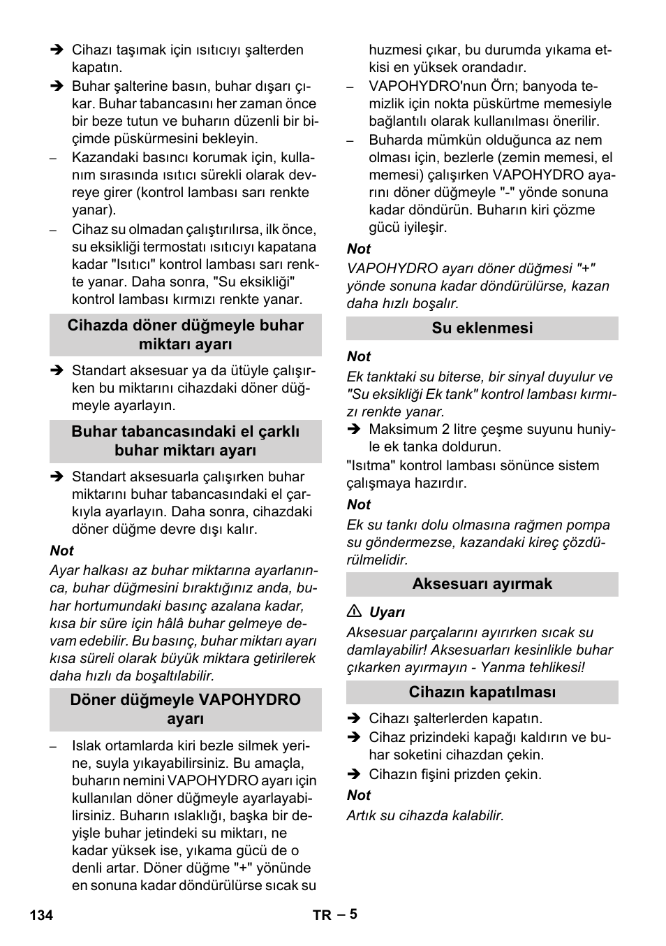 Karcher DE 4002 EU User Manual | Page 134 / 254