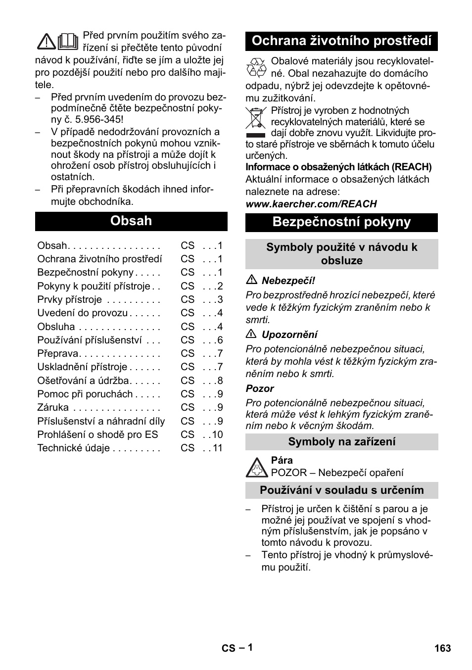 Karcher DE 4002 EU User Manual | Page 163 / 254