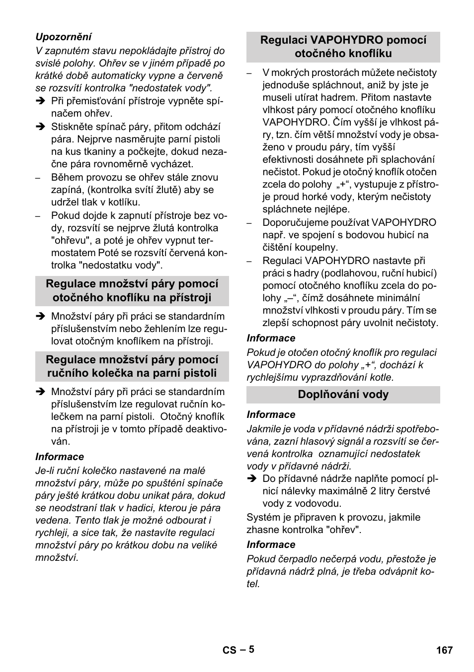 Karcher DE 4002 EU User Manual | Page 167 / 254