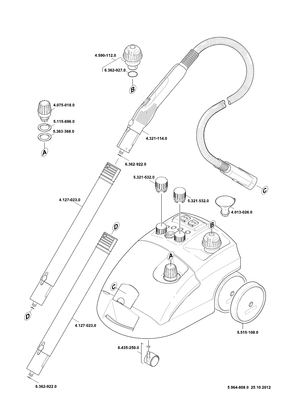 Karcher DE 4002 EU User Manual | Page 250 / 254