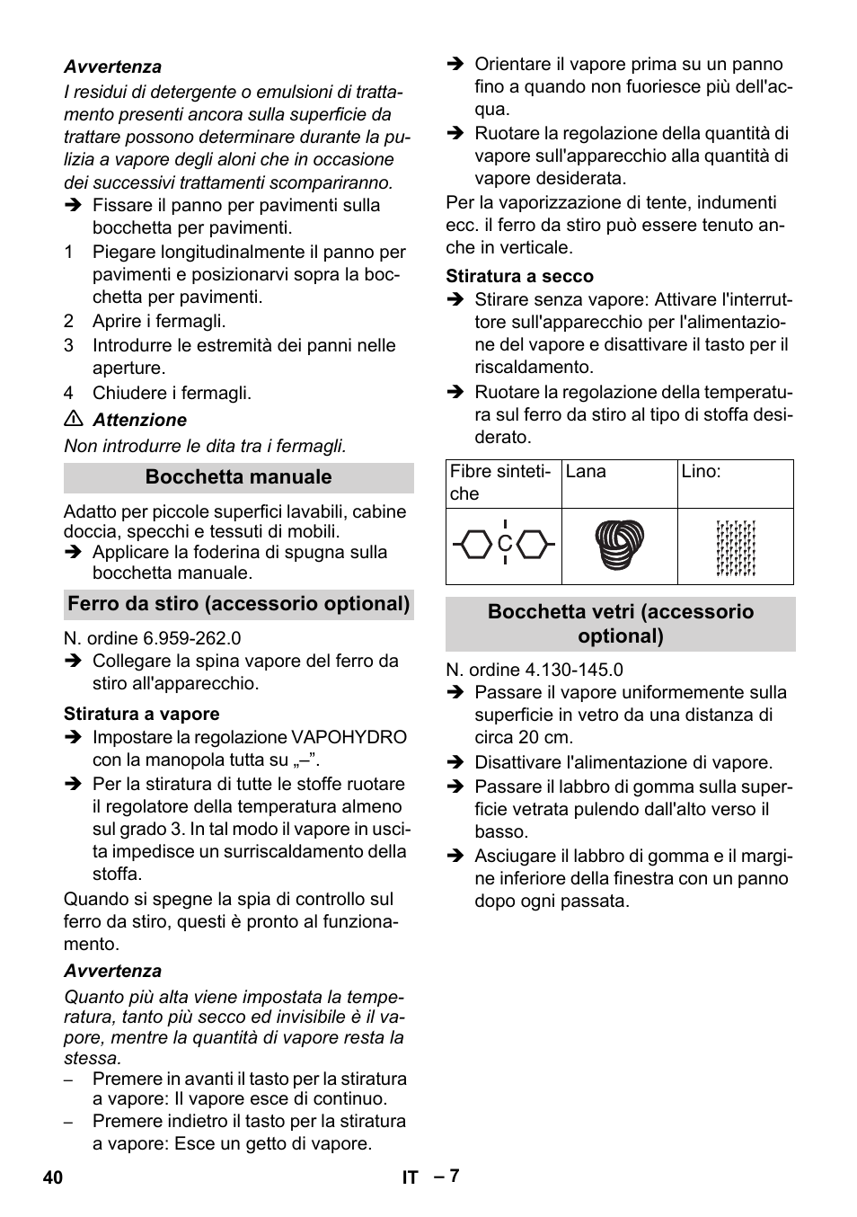 Karcher DE 4002 EU User Manual | Page 40 / 254