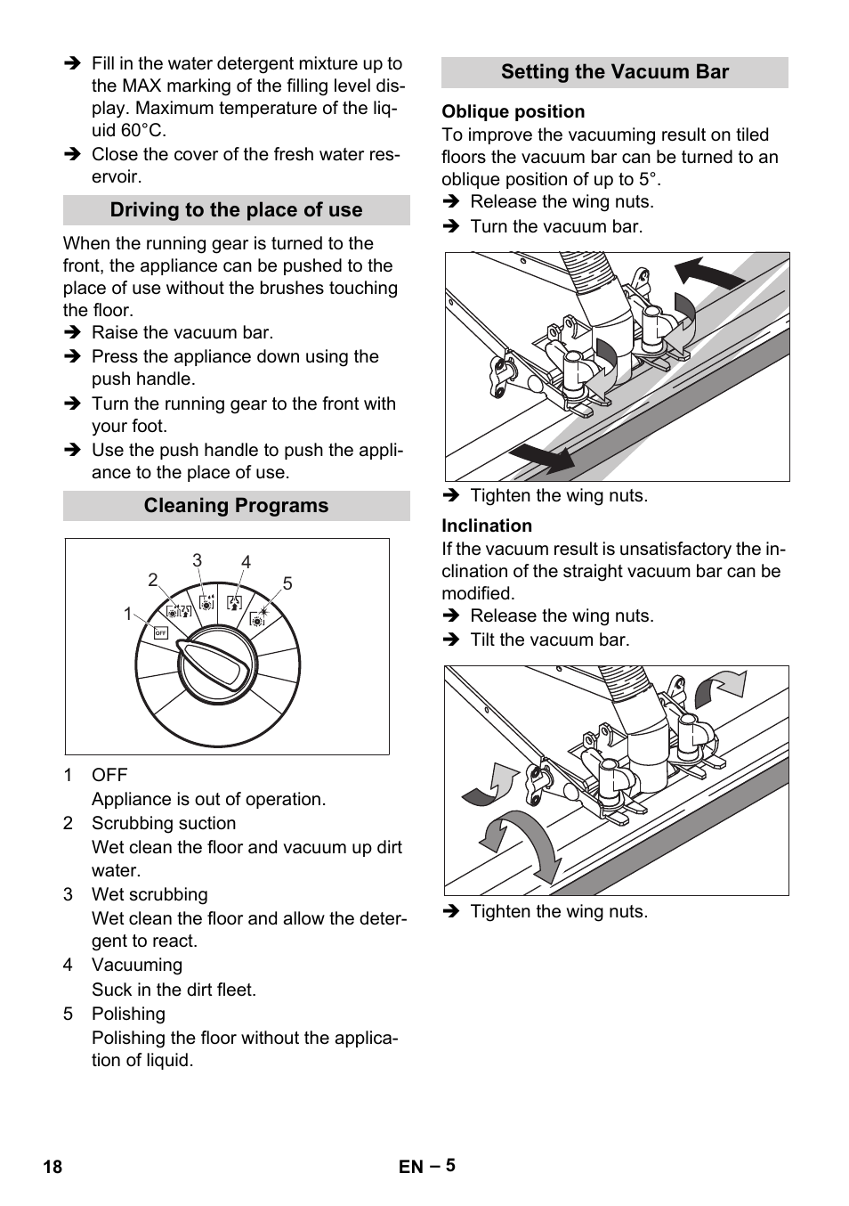 Karcher BR 40-25 C Ep EU User Manual | Page 18 / 288