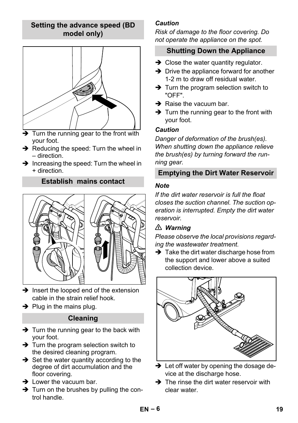 Karcher BR 40-25 C Ep EU User Manual | Page 19 / 288