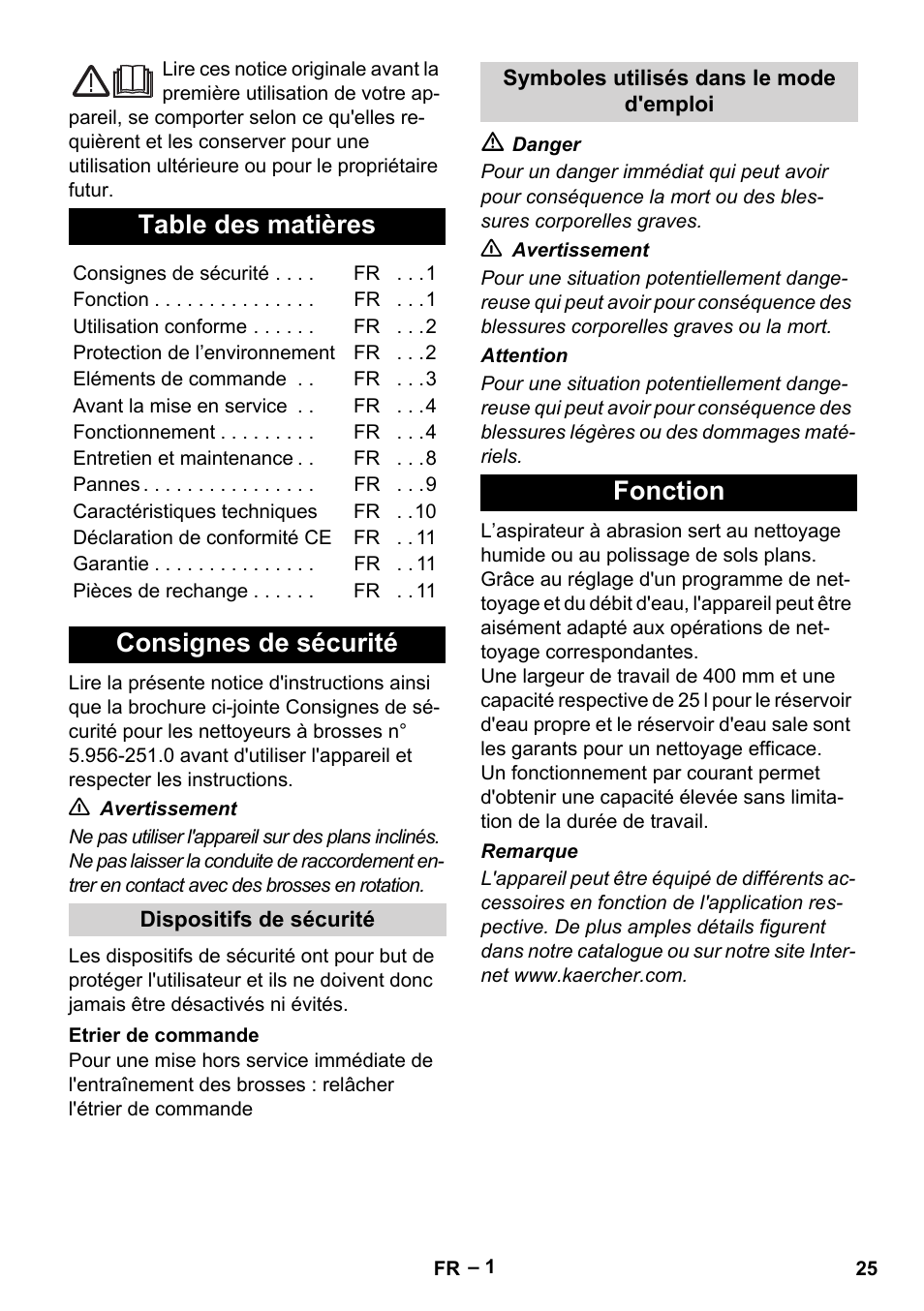 Karcher BR 40-25 C Ep EU User Manual | Page 25 / 288