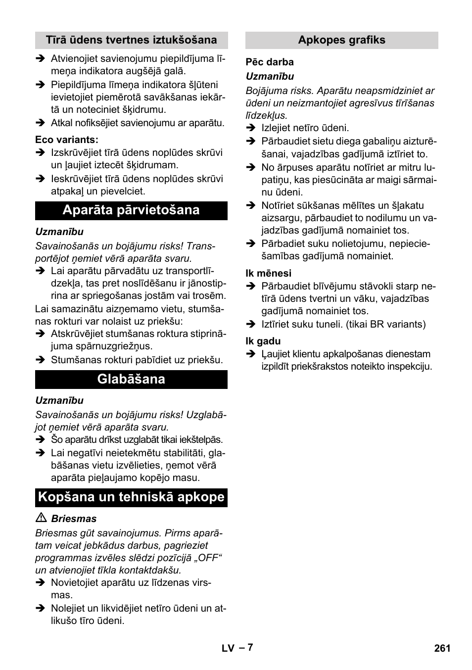 Karcher BR 40-25 C Ep EU User Manual | Page 261 / 288