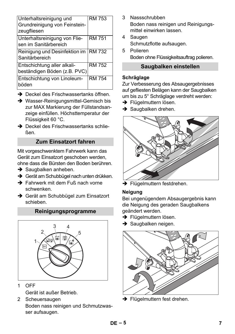 Karcher BR 40-25 C Ep EU User Manual | Page 7 / 288
