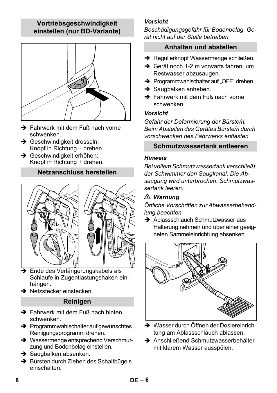 Karcher BR 40-25 C Ep EU User Manual | Page 8 / 288