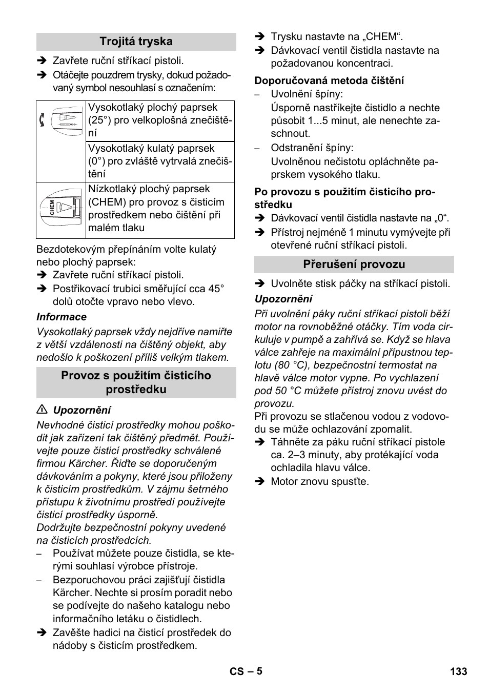 Karcher HD 728 B Cage User Manual | Page 133 / 256