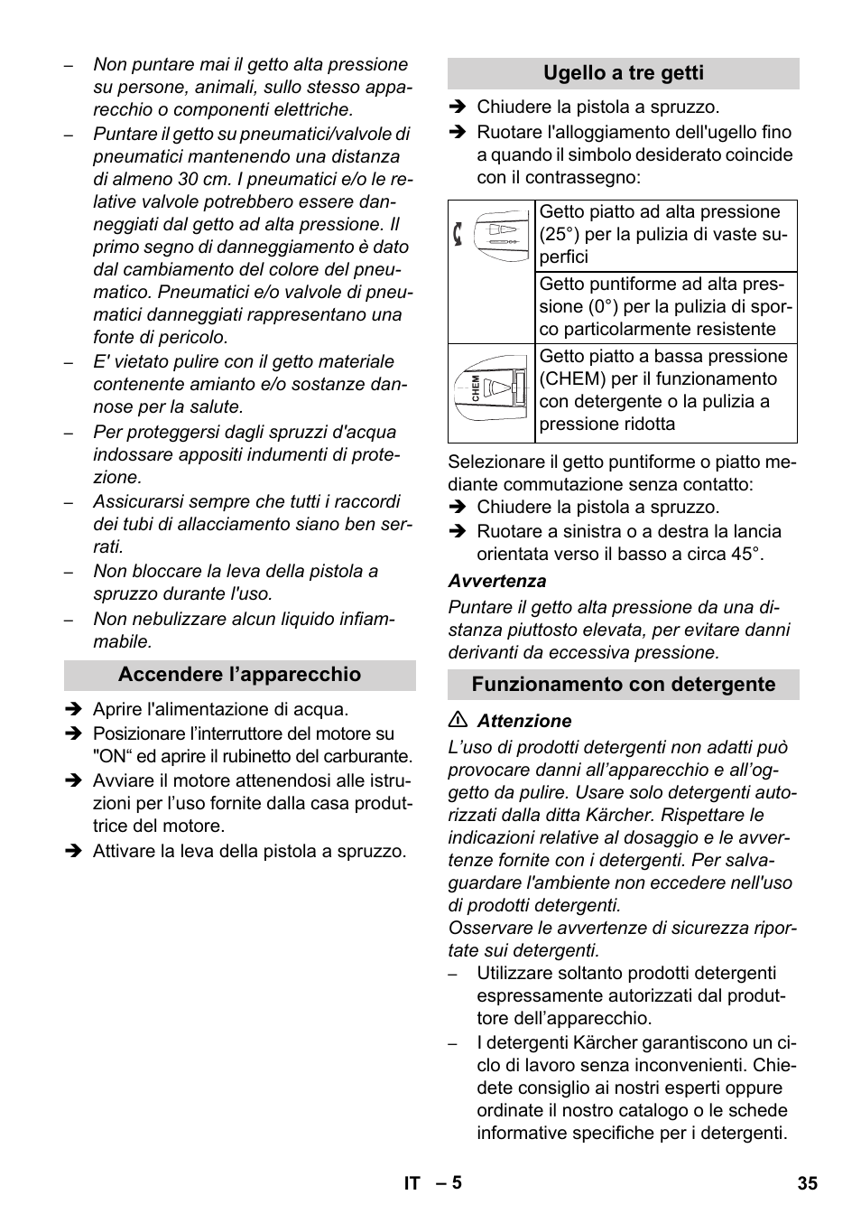 Karcher HD 728 B Cage User Manual | Page 35 / 256