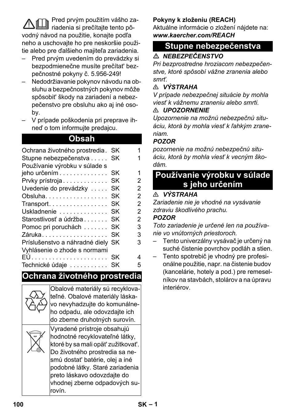 Karcher T 7-1 eco!efficiency User Manual | Page 100 / 144