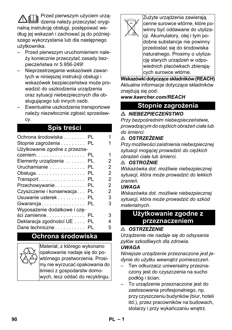 Karcher T 7-1 eco!efficiency User Manual | Page 90 / 144