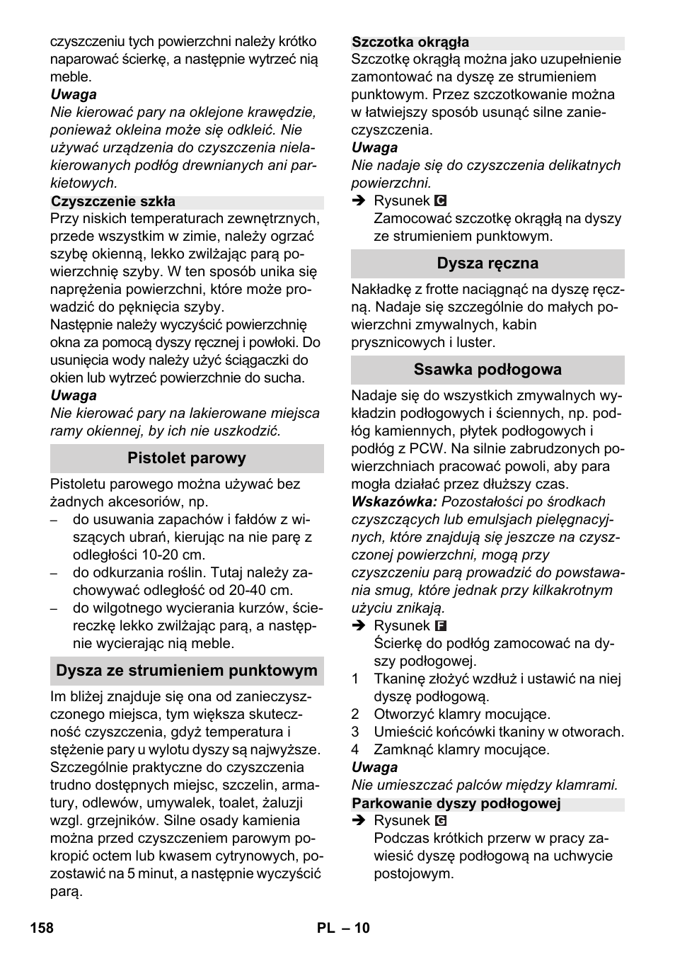 Karcher SC 2-500 C User Manual | Page 158 / 254