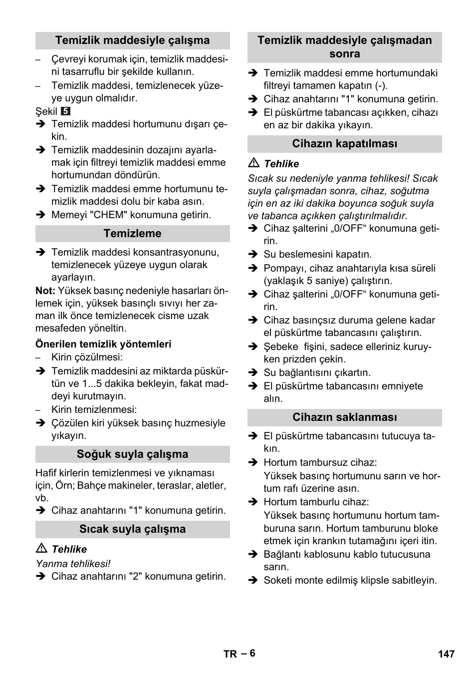 Karcher HDS 5-11 UX User Manual | Page 147 / 312