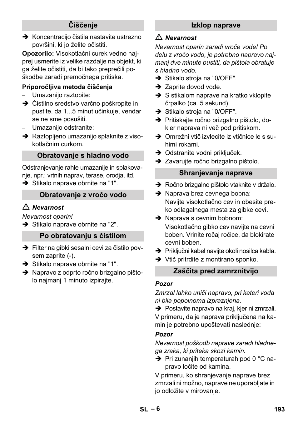 Karcher HDS 5-11 UX User Manual | Page 193 / 312