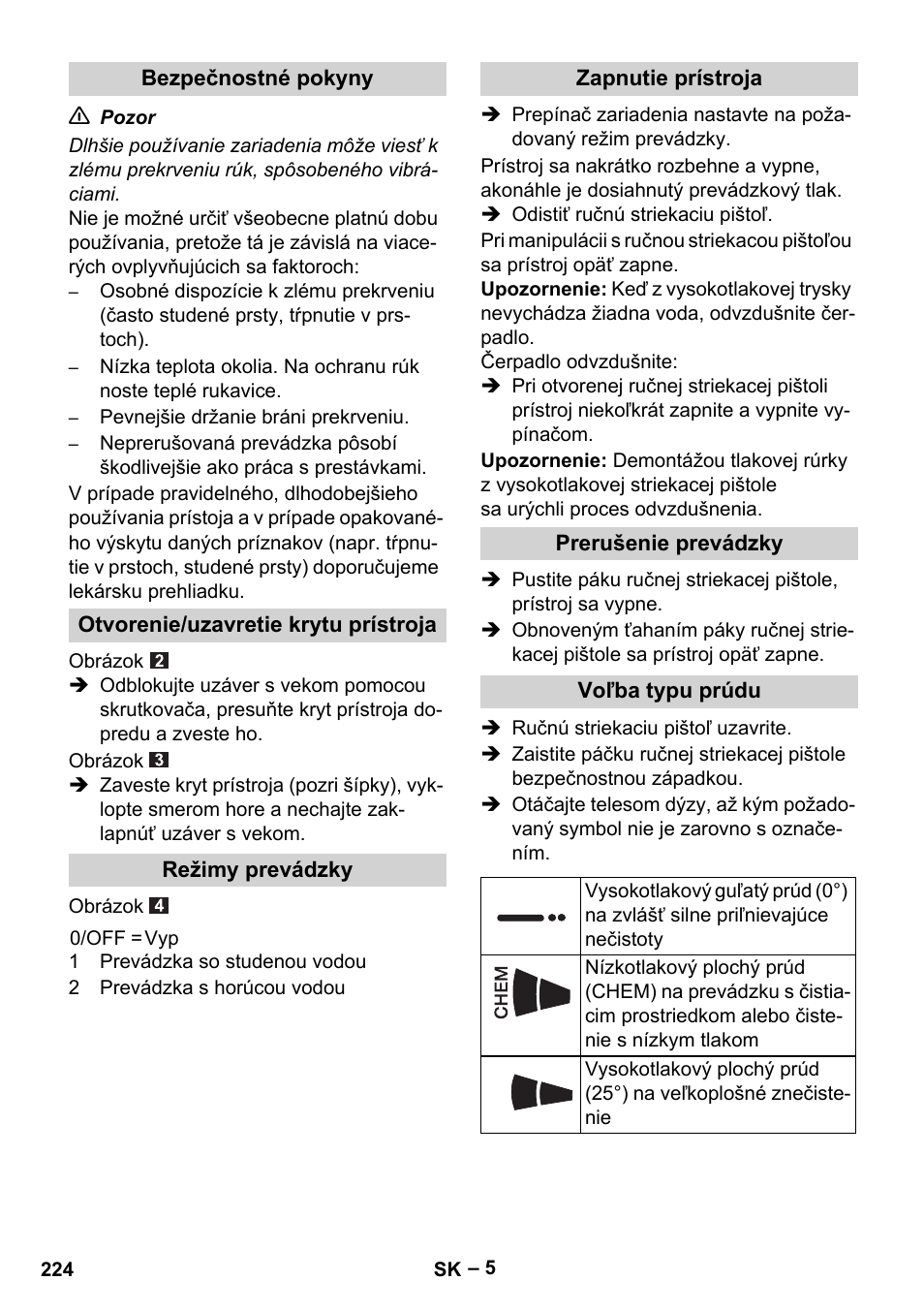 Karcher HDS 5-11 UX User Manual | Page 224 / 312